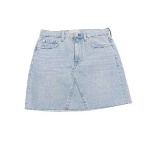 Everlane The Denim Reconstructed Jean Skirt Light Wash SZ29